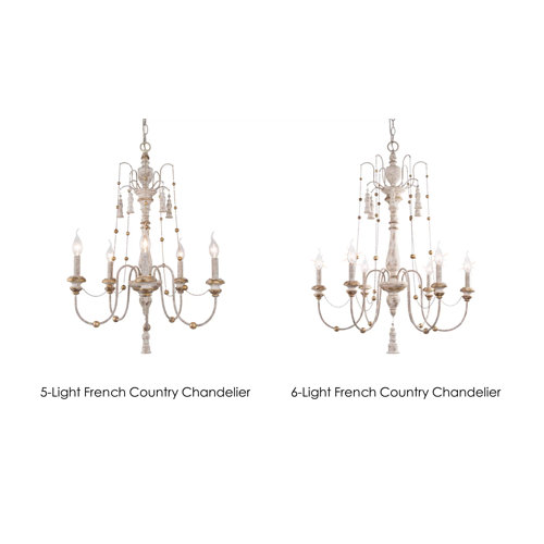 LALUZ Alessandro 6 - Light Chandelier & Reviews | Perigold